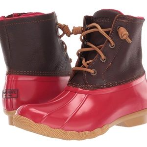Sperry Saltwater Lace-up booties Women’s 8